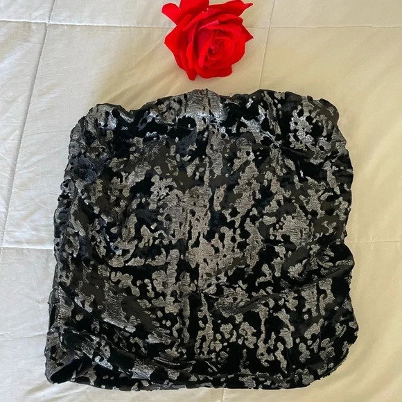 Maje jacquard metallic mini skirt - Picture 7 of 7